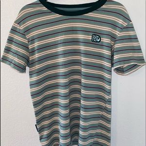 Striped “Rad” Tee